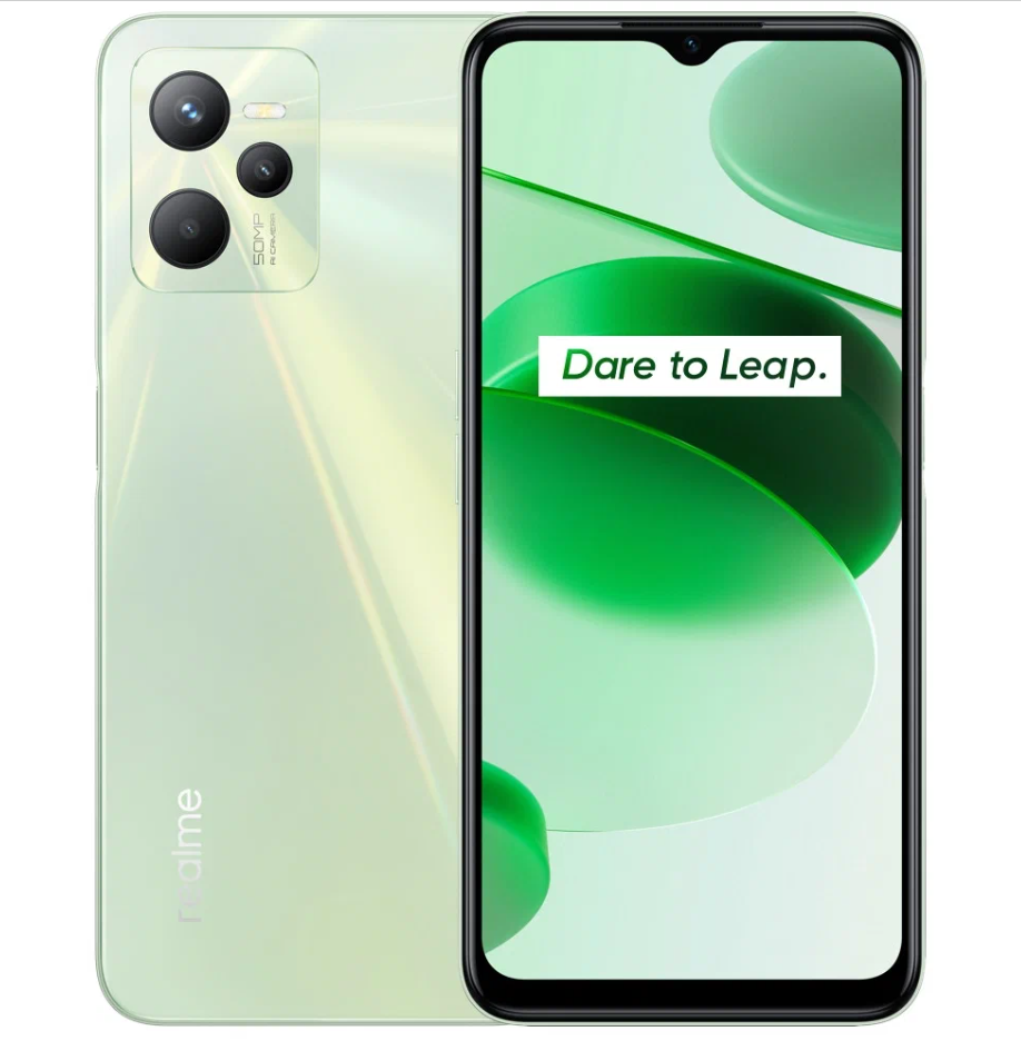 Смартфон Realme C35, 4.64 Гб, зеленый